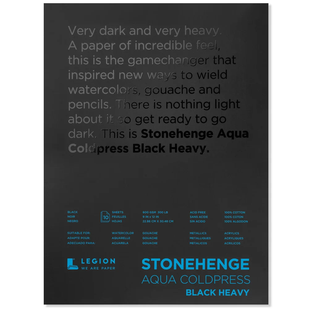 Stonehenge Aqua Pads CP Textured Black