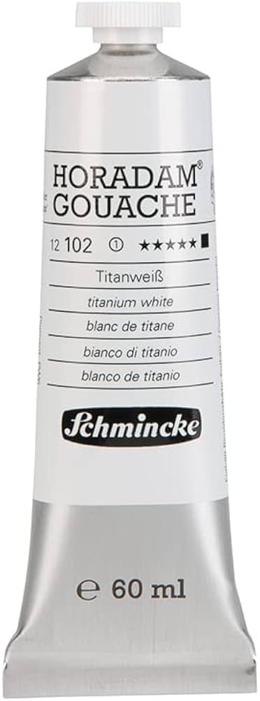 Schmincke Horadam Gouache 60ml S1 Titanium White