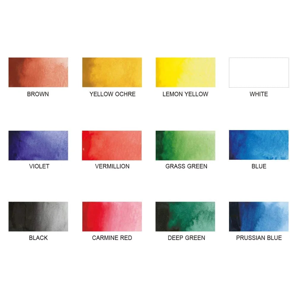 Zig | Mini Watercolour Palette