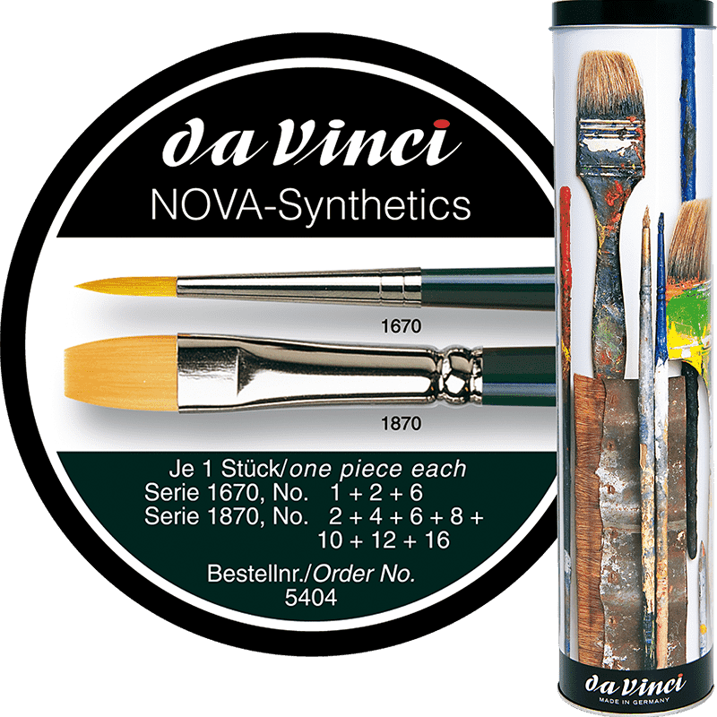 Brush Set 5404 Nova Gift Box 10x S1670 &1870