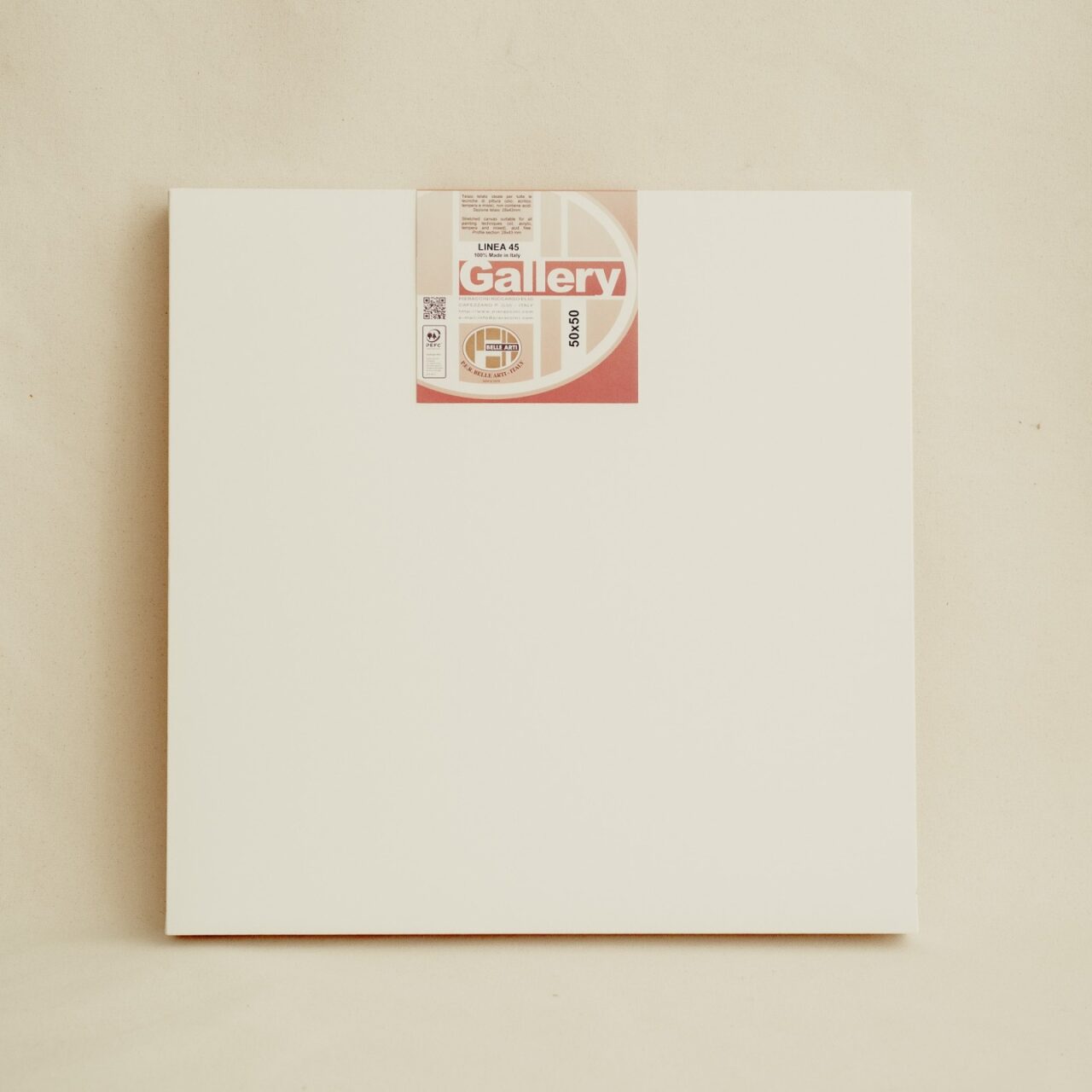 Belle Arti | 569 Gallery Linea 45 Universal Primed Pre-Stretched Poly-Cotton