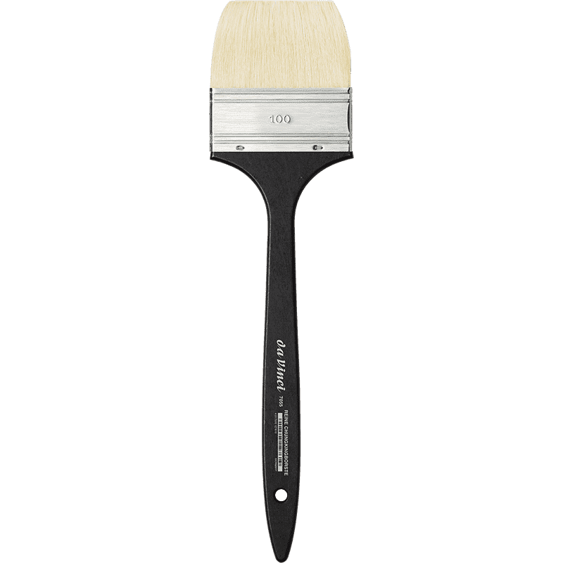 Da Vinci 7055 hog bristles | Flat