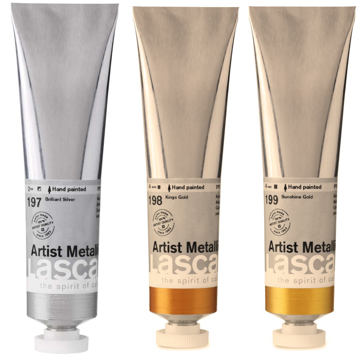 Lascaux Artist Metallics Set 45ml
