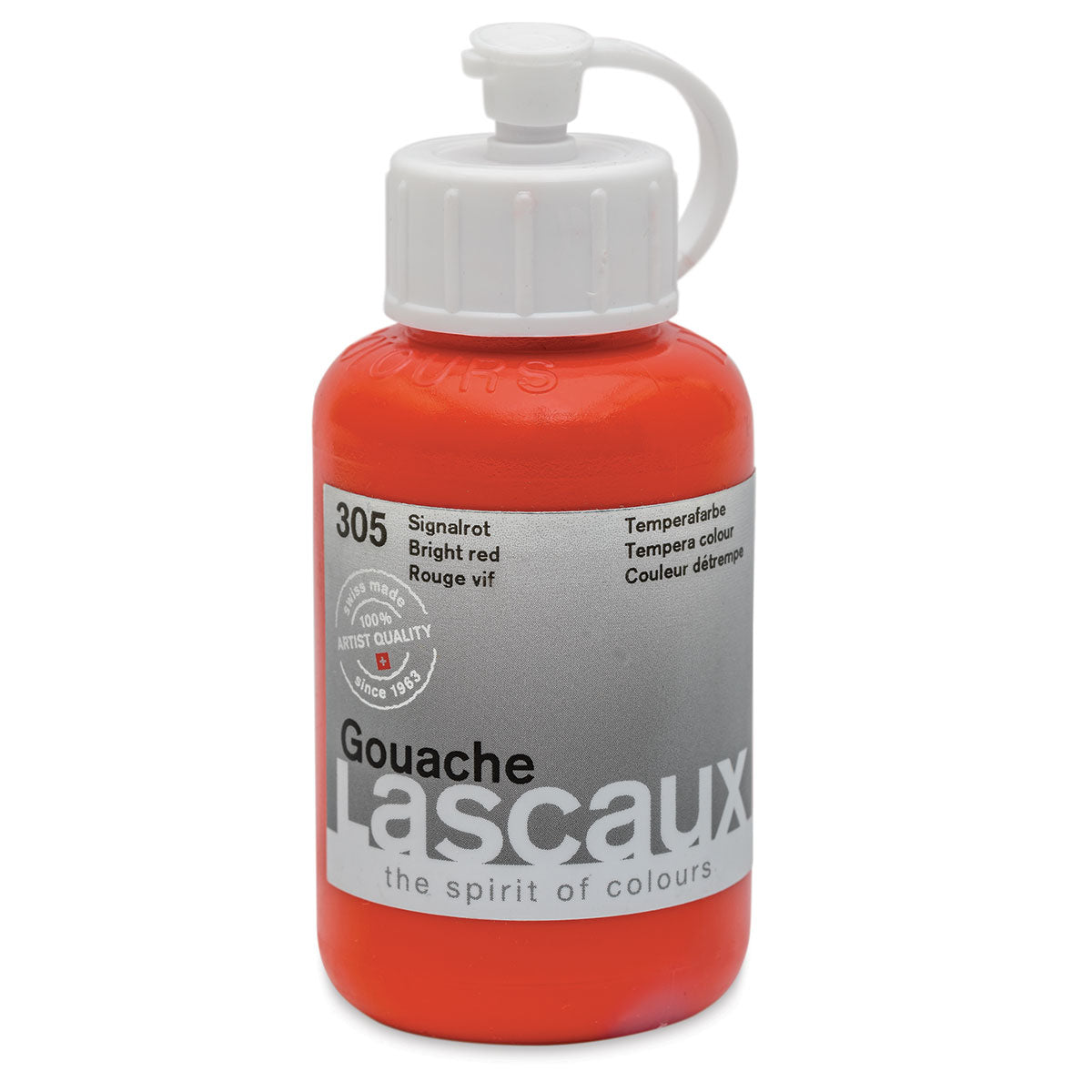 Lascaux Gouache 500ml Bright Red 305