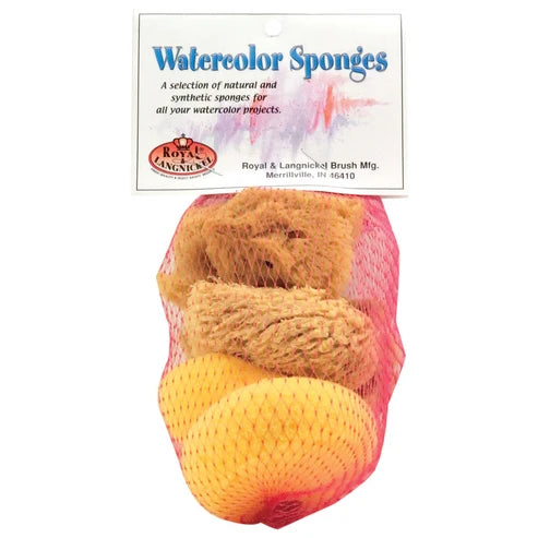 Royal Langnickel | 6pc Watercolour Sponge Set