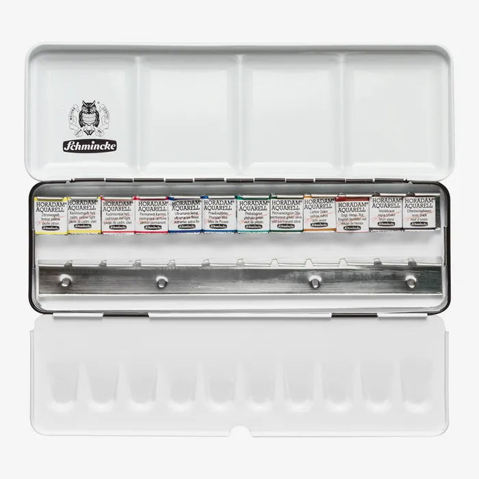 Schmincke Horadam Aquarell Metal Sets 1/2 pans