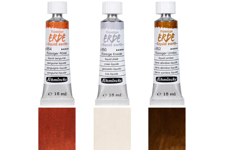 Schmincke | Liquid Earth | 15ml Trio