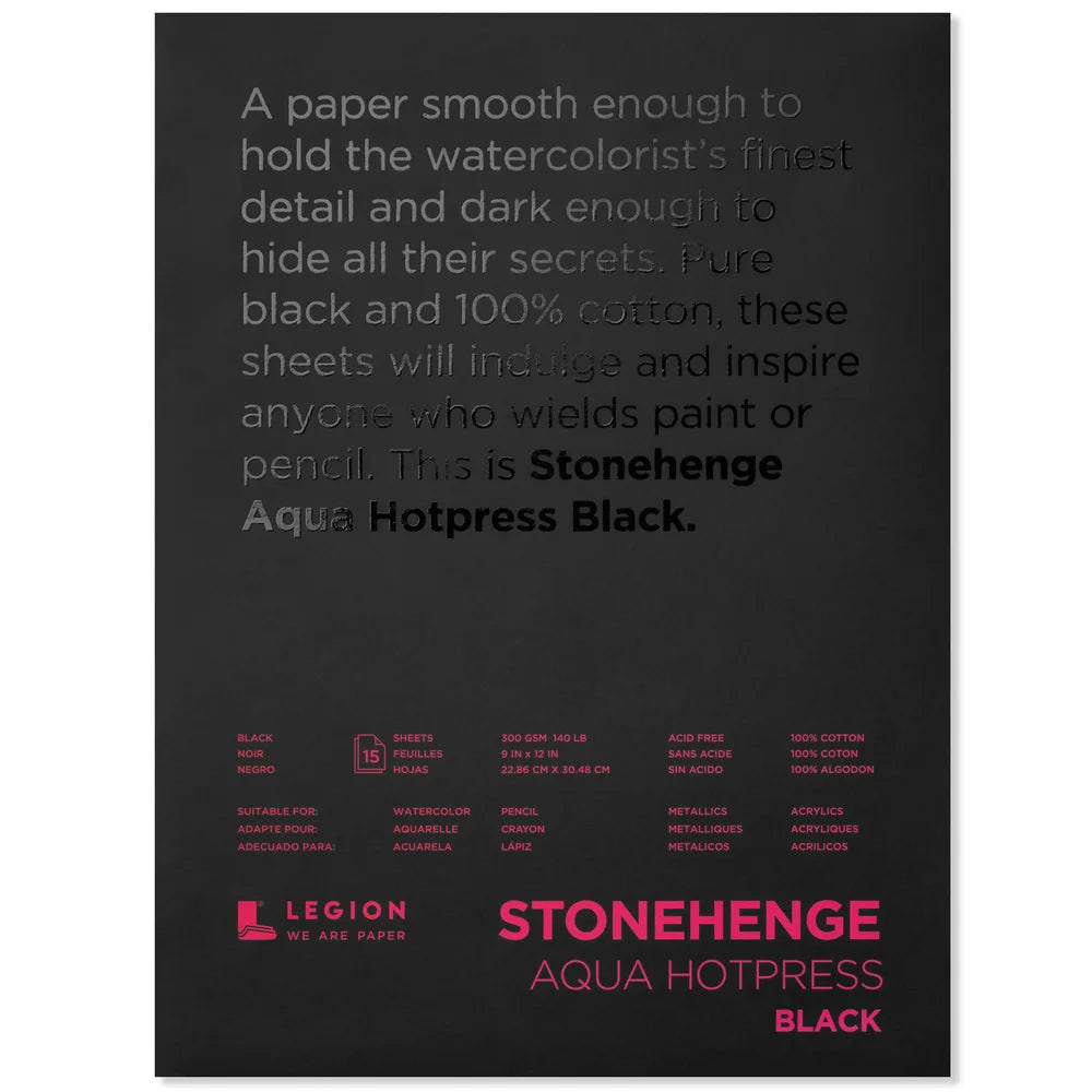 Stonehenge Aqua Pads CP Textured Black