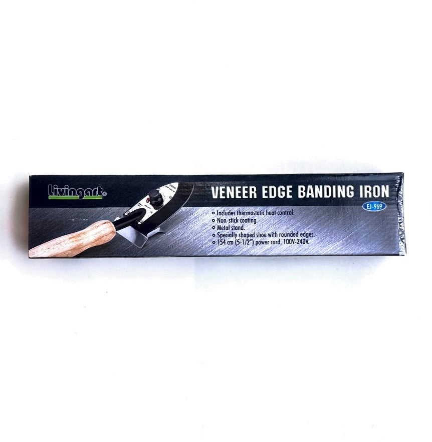 Living Art Heating Iron EJ 969 Wood Handle