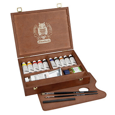 Schmincke | Mussini | 35ml Large Wooden Box Sets