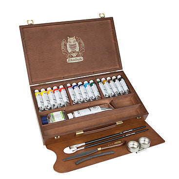 Schmincke | Norma Professional Oil Paint | 35ml Wooden Box Set