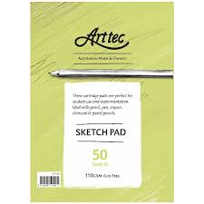 Arttec Cartridge Sketch Pad 110gsm