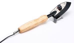 Living Art Heating Iron EJ 969 Wood Handle