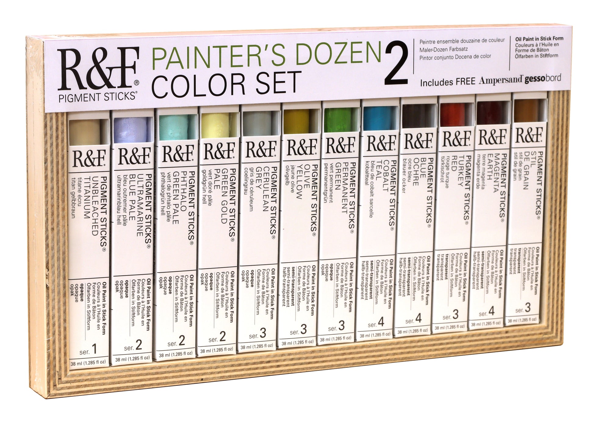 R&F O/S Sets Painters Dozen 2 Set