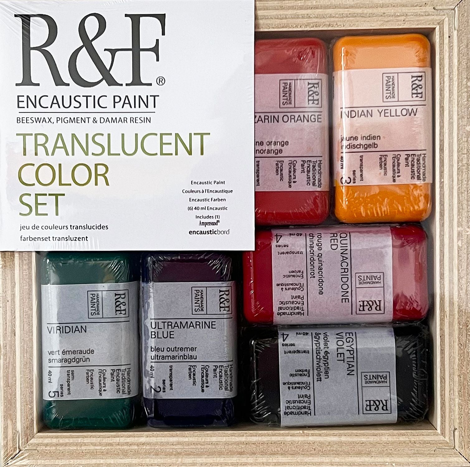 R&F Encaustic Pigment | Translucent Colour Set