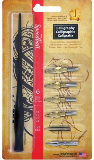 Speedball Calligraphy Pen and Nib Set